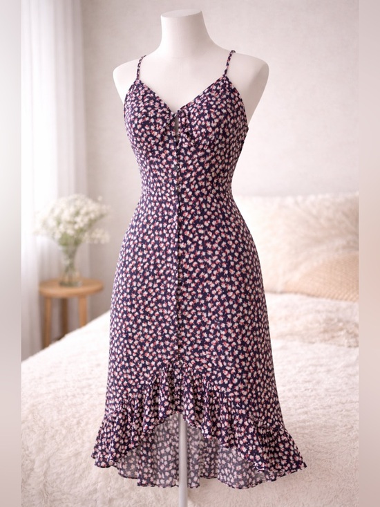 navy and pink midi dress EVANGELINE V NECK PLEAT TUCK DETAIL BODYCON MIDI DRESS